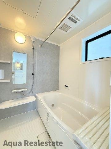 高松市今里町　新築未入居戸建ての浴室|きれいなお風呂です