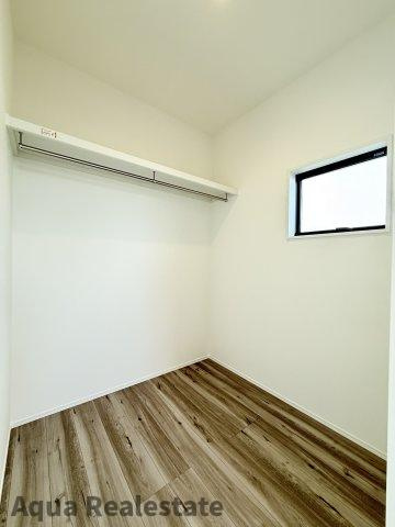 高松市今里町　新築未入居戸建ての収納|収納のためのスペースです