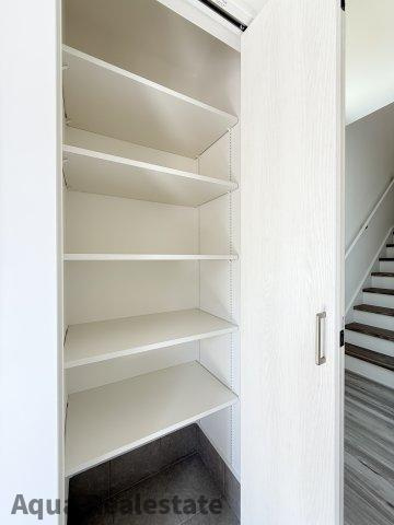 高松市今里町　新築未入居戸建ての収納|専用の収納スペースです