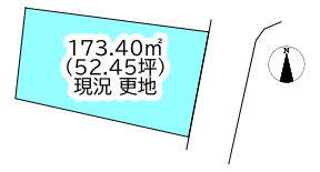 川之江町　売土地 52.34坪の土地図
