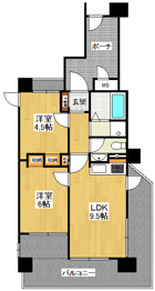 武庫川フレックスの間取り