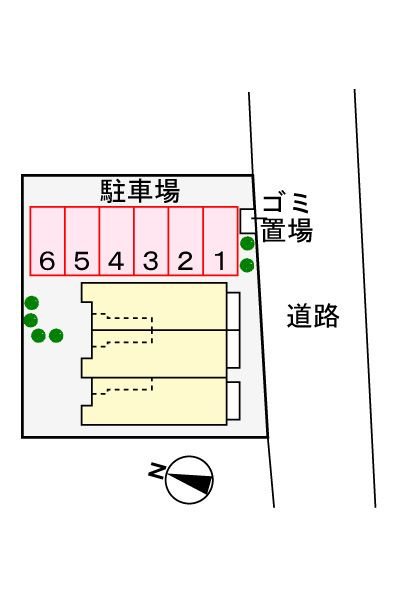 アルドーレ　　刈谷市近郊の賃貸ならクラスホーム刈谷店の駐車場