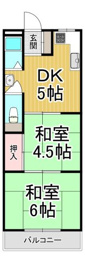 グリーンハイツの間取り