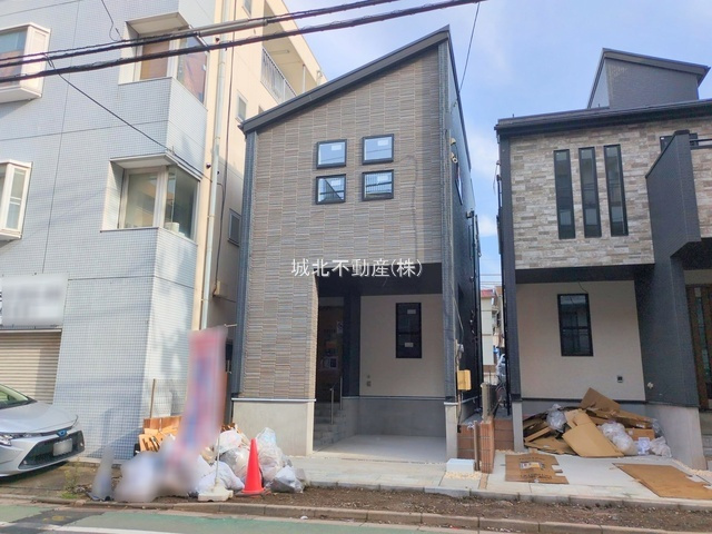 練馬区北町2丁目 全2棟 1号棟の外観|現地(2025年10月2日撮影)