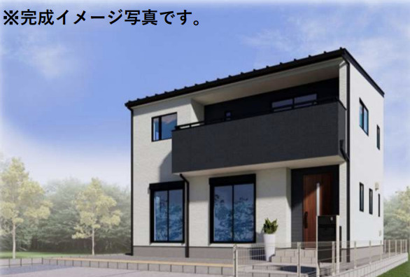 【外観パース】 | 羽生市南5丁目　新築戸建　全13棟　9号棟 | 9号棟