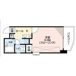 オリオンハイム西新の間取り