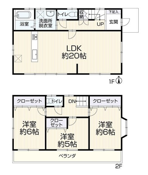 神戸市垂水区星陵台5丁目の間取り|間取り図はコチラ♪