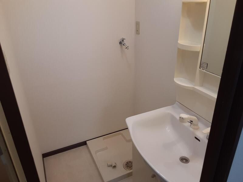 タウンハウス8番館の洗面所