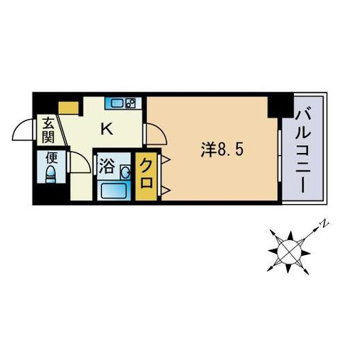 シーフィール三愛の間取り