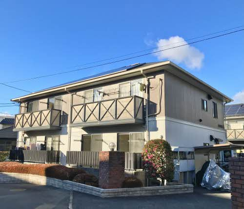 イーストパーク A棟の外観|外観もきれいです