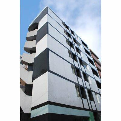 エルフラット新富町の外観パース| 