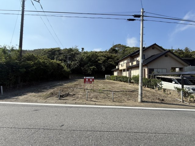 富津市八幡　土地（海の近く、海抜14ｍ平坦地、南東道路）