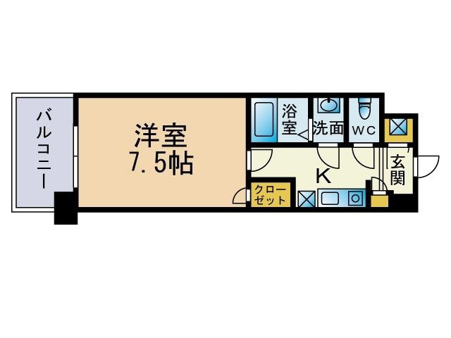 Casa di Taishokan il mareの間取り