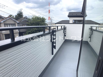 【バルコニー】 | 入間市扇台6丁目　全8棟 5号棟