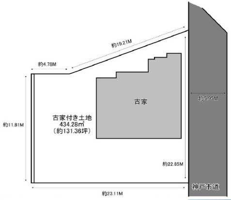 【土地図】 | 多聞台２丁目　土地