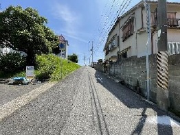 【前面道路含む現地写真】 | 多聞台２丁目　土地