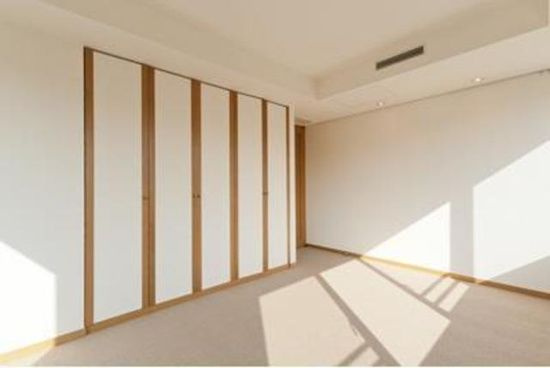 小石川パークタワーの居間・リビング