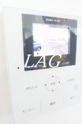 【セキュリティ】 | 錦町１丁目戸建て | モニター付きインターフォンです。