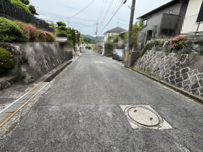 【前面道路含む現地写真】 | 生駒郡平群町緑ヶ丘5丁目