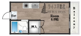 エステートピアヌカタの間取り