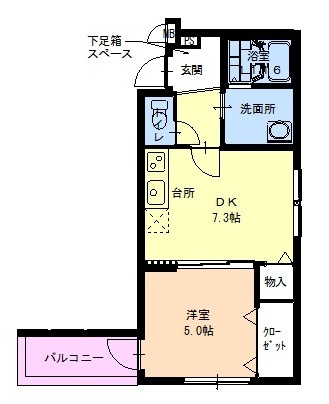【間取り】 | フジパレス下新庄Ⅰ番館