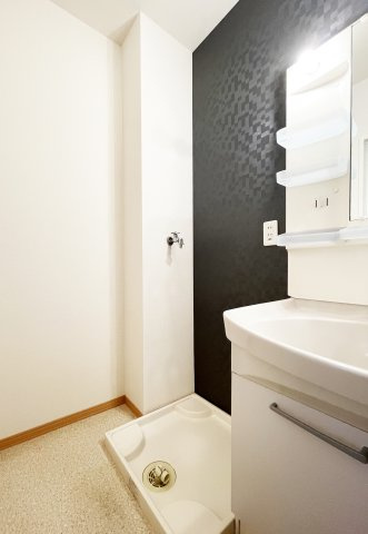 リバーパーク　Ａ棟の洗面所