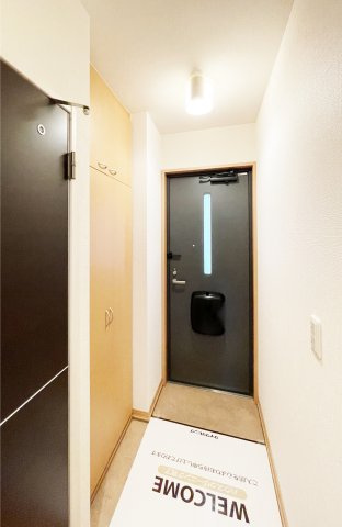 リバーパーク　Ａ棟の玄関