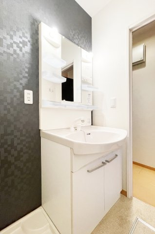 リバーパーク　Ａ棟の洗面所