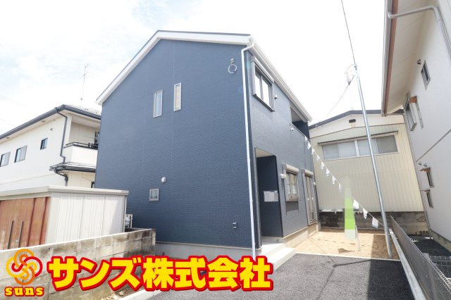 郡山市字賀庄　　　１号棟　　　桜小学校、郡山第３中学区の外観|南西側から見た外観