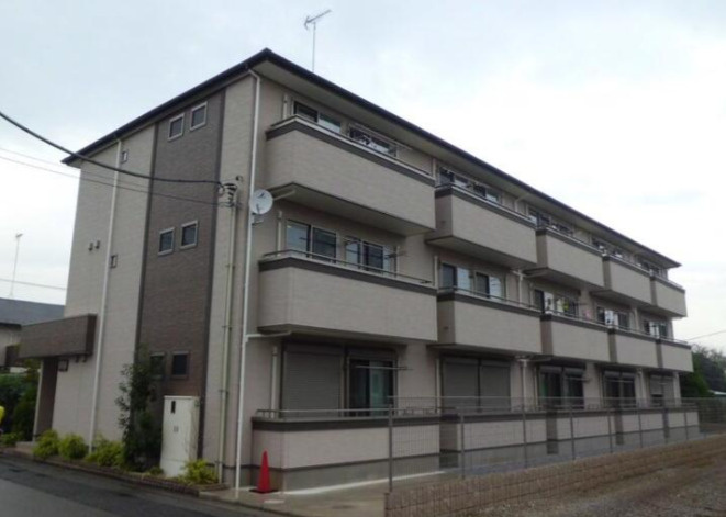 ディアコートA棟の外観