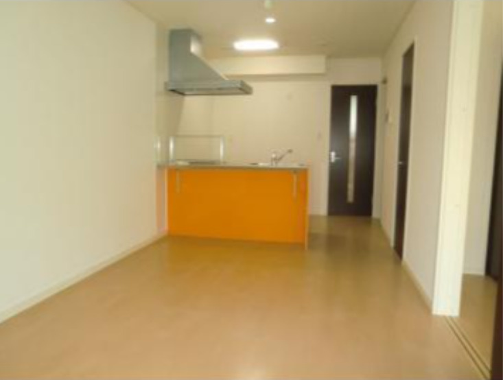 ディアコートA棟の居間・リビング