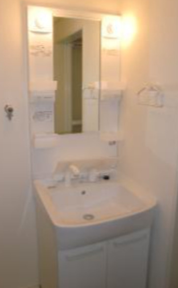 ディアコートA棟の洗面所