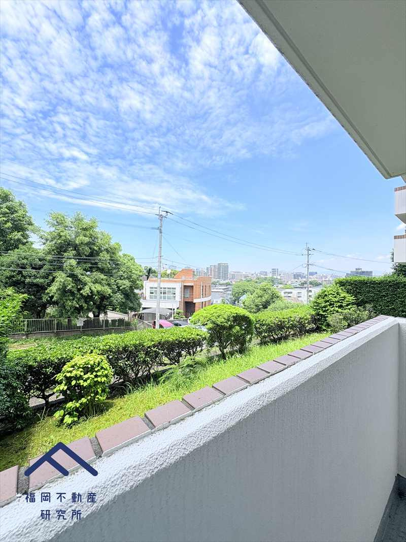 パークハイツ平尾山荘31号棟の展望