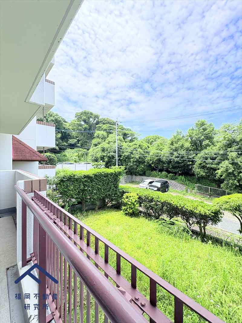 パークハイツ平尾山荘31号棟の展望