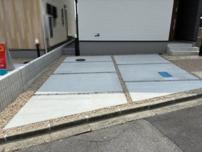 【駐車場】 | 大津市下阪本2丁目13　新築戸建 | 2025年08月　撮影