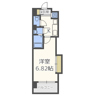【間取り】 | Luxe難波西Ⅲ