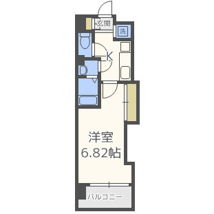 【間取り】 | Luxe難波西Ⅲ