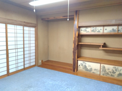 【和室】 | 箕輪町東箕輪 中古住宅⑤ | 1階和室 8帖