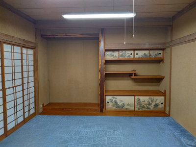 【和室】 | 箕輪町東箕輪 中古住宅⑤ | 1階和室 8帖