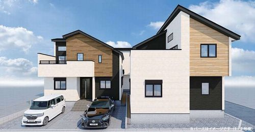 【外観】 | 【仲介手数料０円】藤沢市片瀬海岸5期　新築一戸建て　全3棟 | 3号棟【仲介手数料０円】藤沢市片瀬海岸5期　新築一戸建て　全3棟