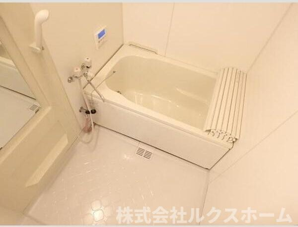 コーポかみすなの浴室|ゆったり過ごせるお風呂です