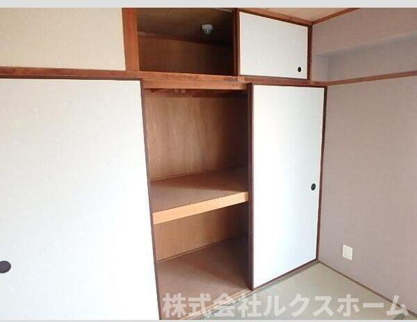 コーポかみすなの収納|こまごまとしたものを収納できそうですね