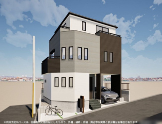 【外観】 | 綾瀬市寺尾中4丁目  1号棟 2期 | 2025年12月完成予定