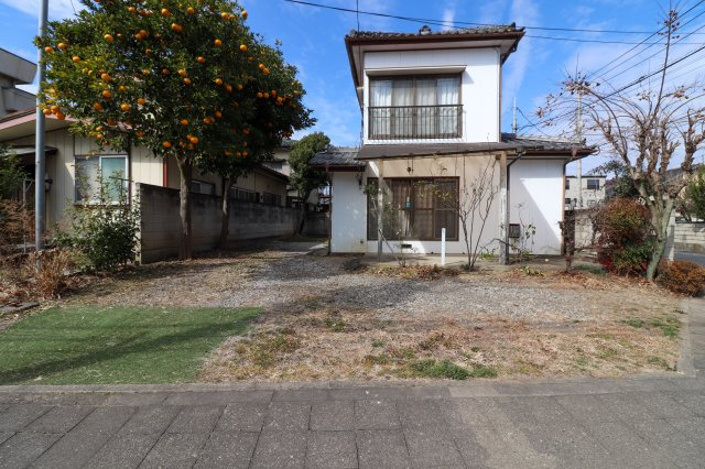 足利市丸山町の中古一戸建の庭