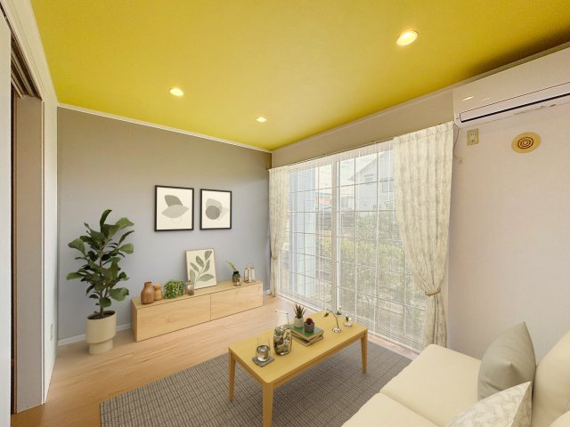 ソラーナの居間・リビング|家具家電はイメージです