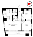 【間取り】 | 77.60㎡2LDK
