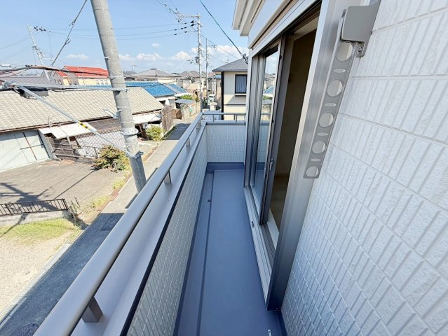 岸和田市西大路町3期のバルコニー