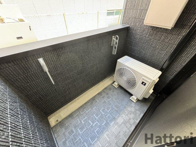 ハーモニーテラス江坂のバルコニー