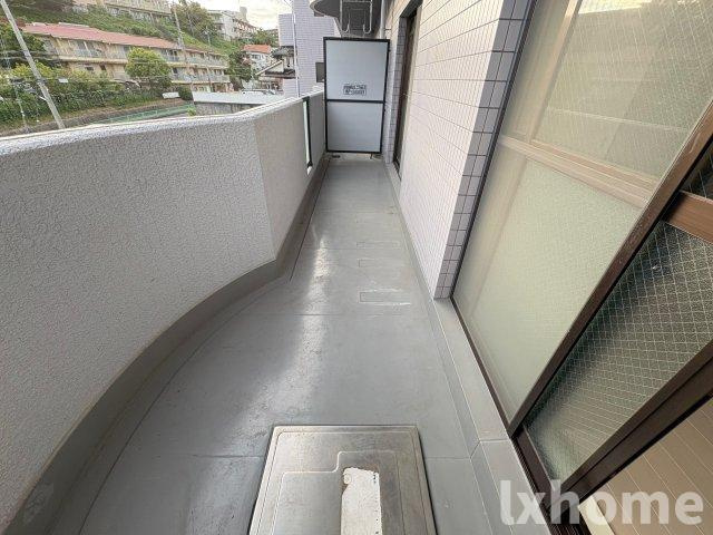 サンライズ春日丘のバルコニー|陽当たり良好なバルコニーです