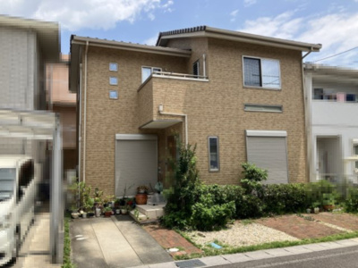 【外観】 | 大津市下阪本5丁目25-32　中古戸建 | レンガ調の外壁がおしゃれです！